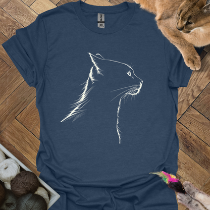 Cat Silhouette T-Shirt