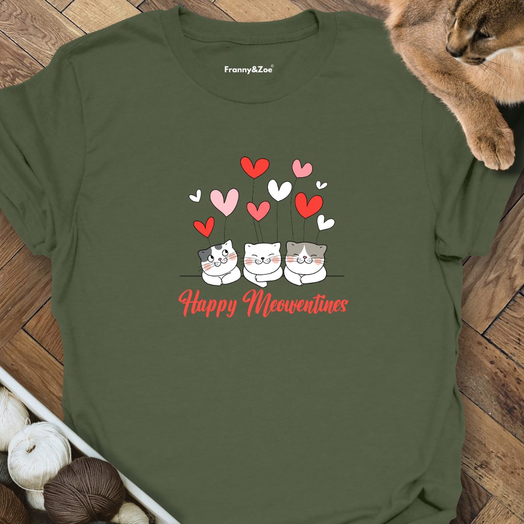 Happy Meowentines T-Shirt