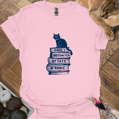 Cats & books T-Shirt