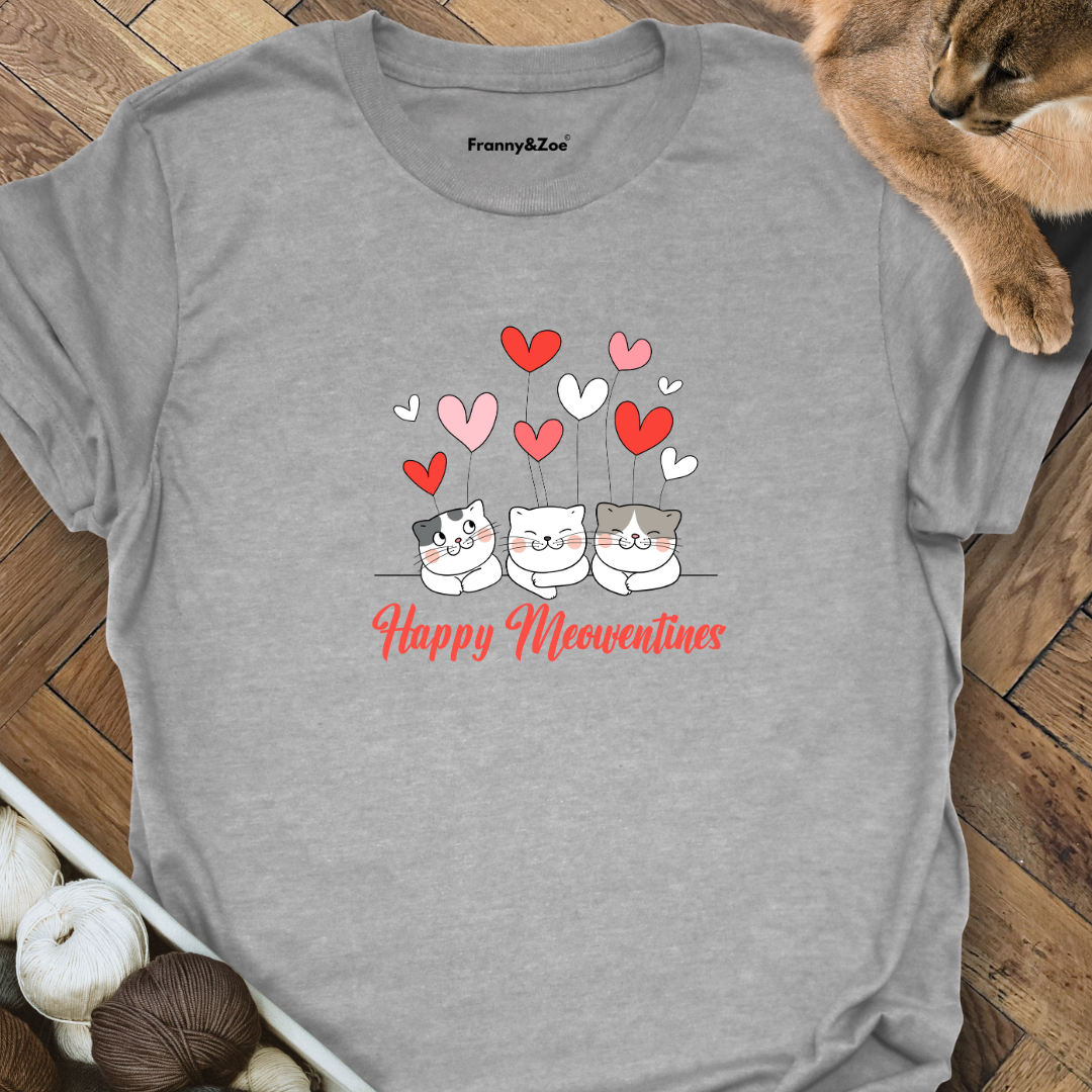 Happy Meowentines T-Shirt