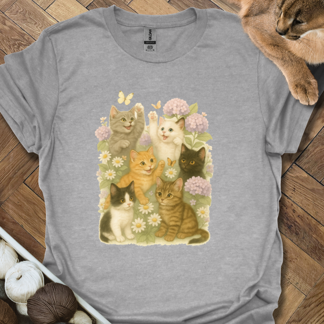 Butterfly Cats T-Shirt