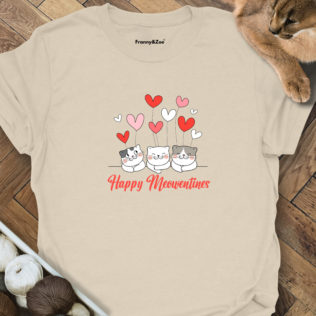 Happy Meowentines T-Shirt