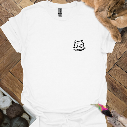 Catitude Chest Logo T-Shirt