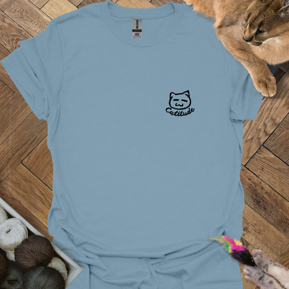 Catitude Chest Logo T-Shirt