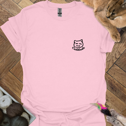 Catitude Chest Logo T-Shirt