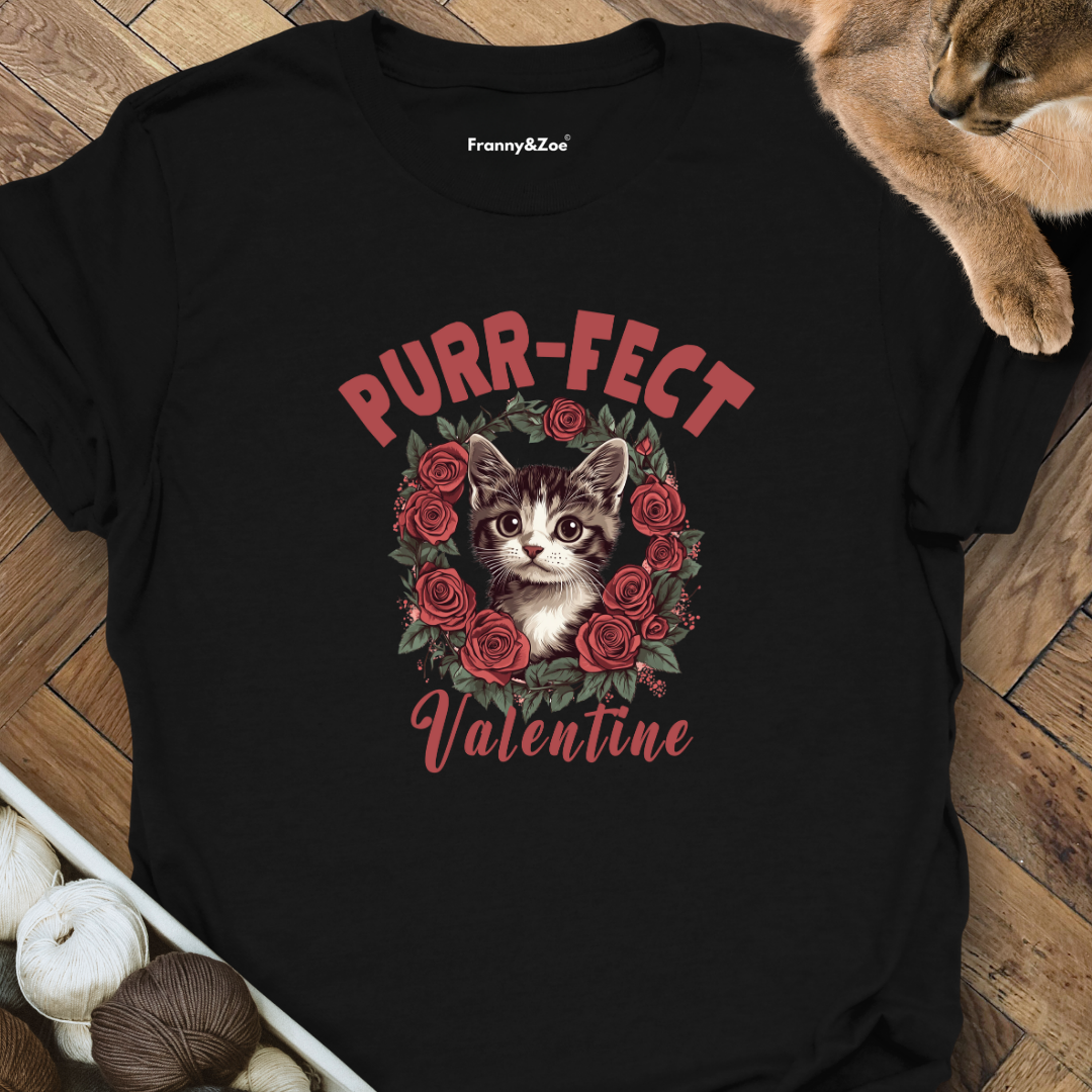 Purrfect valentine T-Shirt