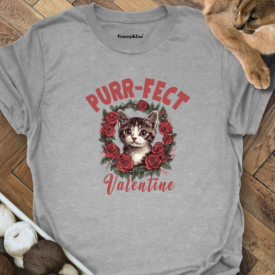 Purrfect valentine T-Shirt