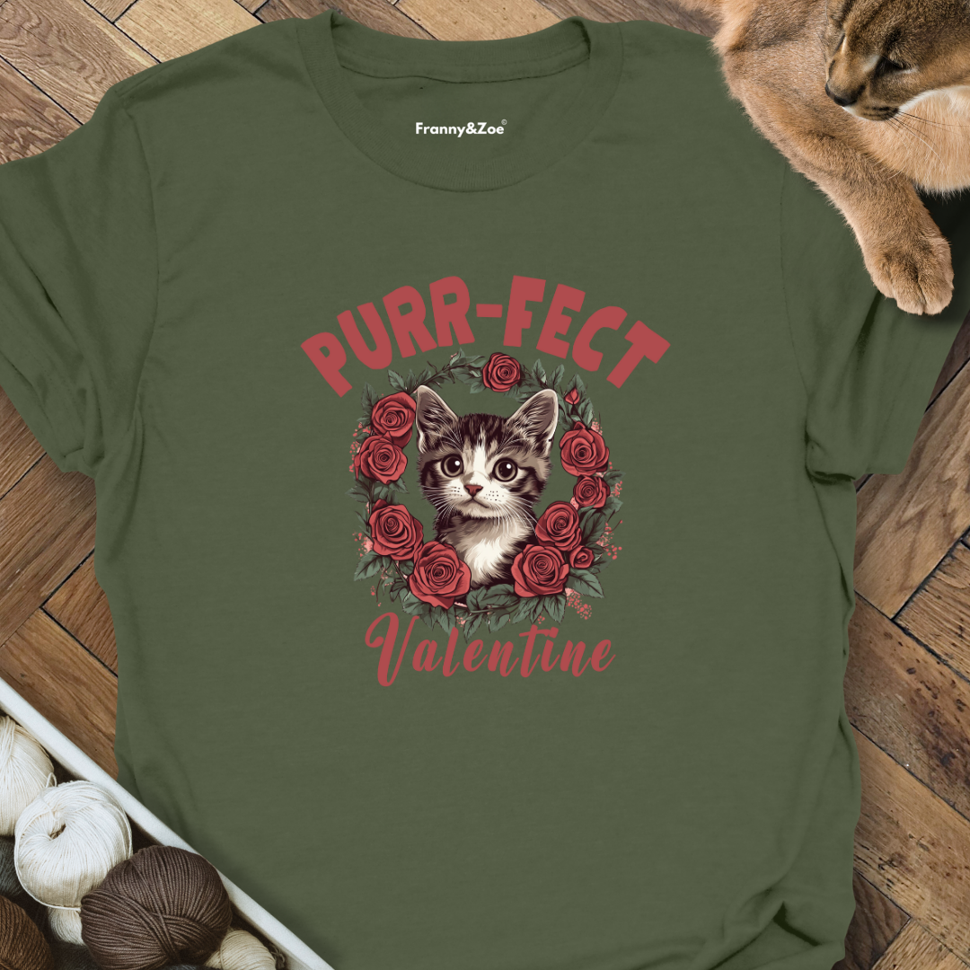 Purrfect valentine T-Shirt
