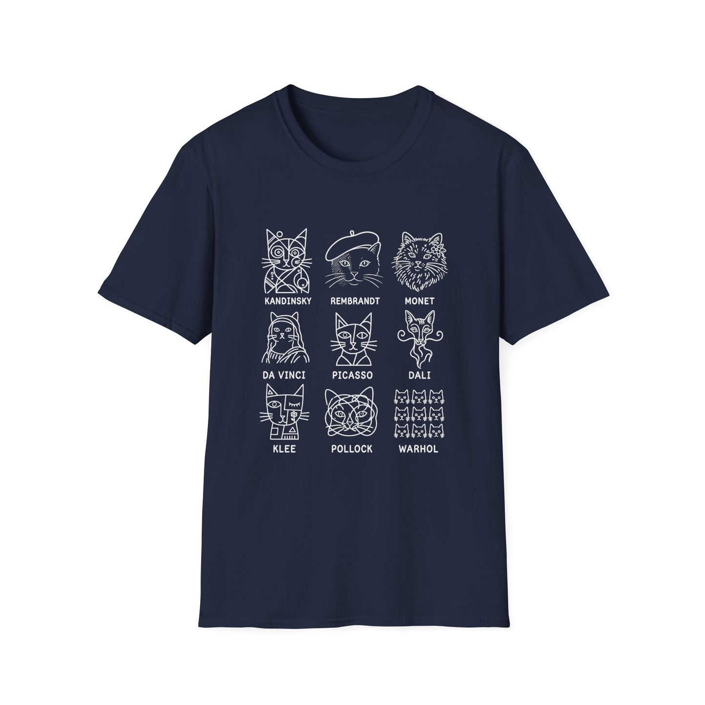 Artist Cats T-Shirt