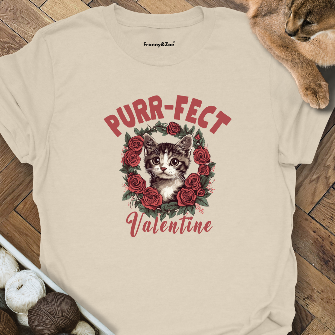 Purrfect valentine T-Shirt