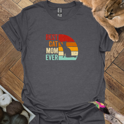 Best Cat Mom T-Shirt