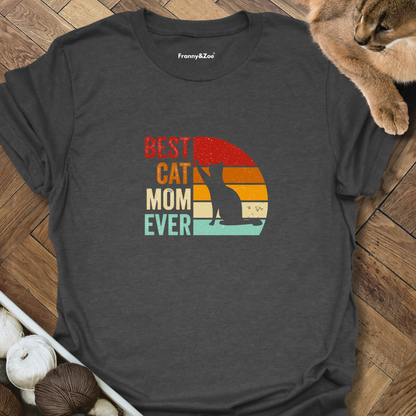 Best Cat Mom T-Shirt