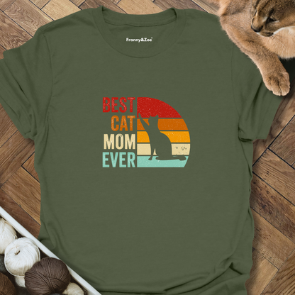 Best Cat Mom T-Shirt