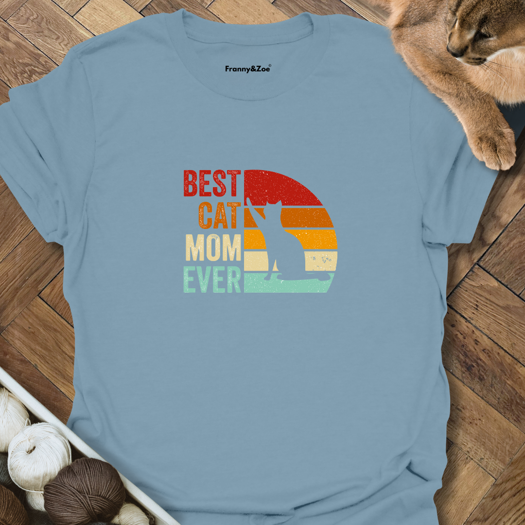 Best Cat Mom T-Shirt