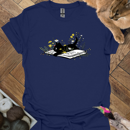 Book Cat T-Shirt