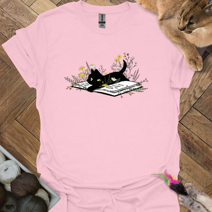 Book Cat T-Shirt