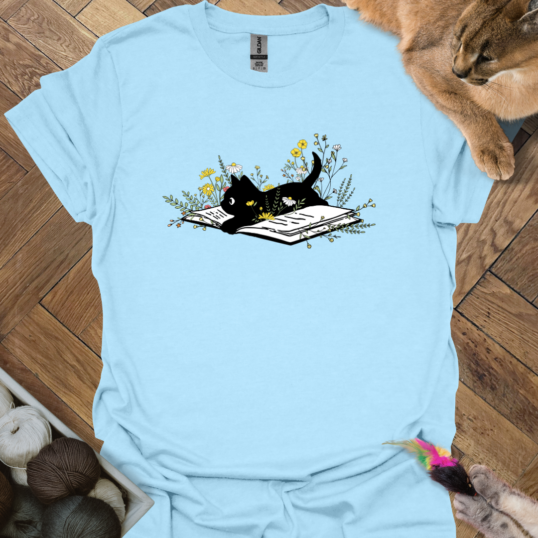 Book Cat T-Shirt