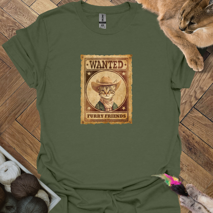 Furry Friends Wanted T-Shirt