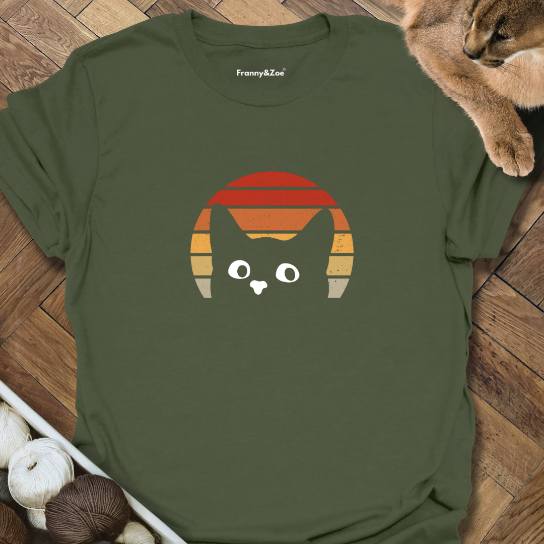 Staring Cat T-Shirt