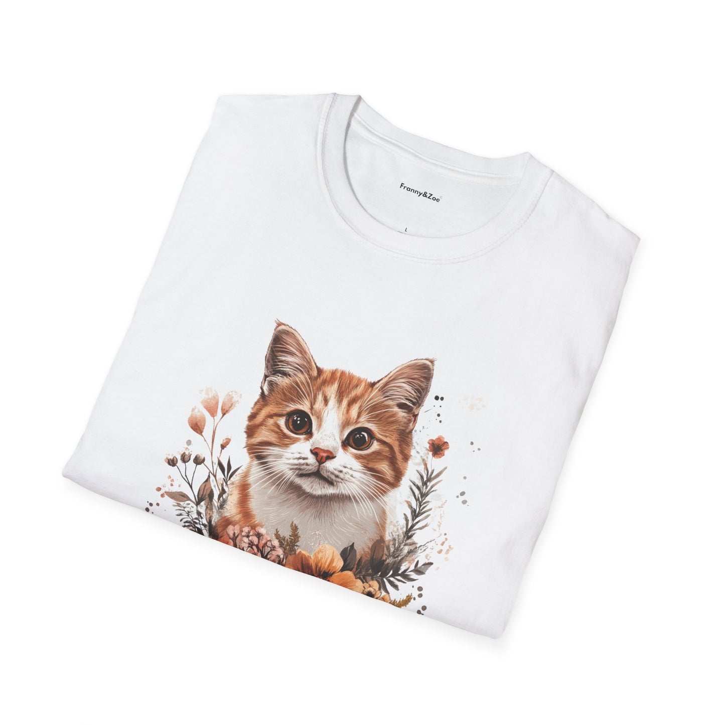 Cat and flower II T-Shirt