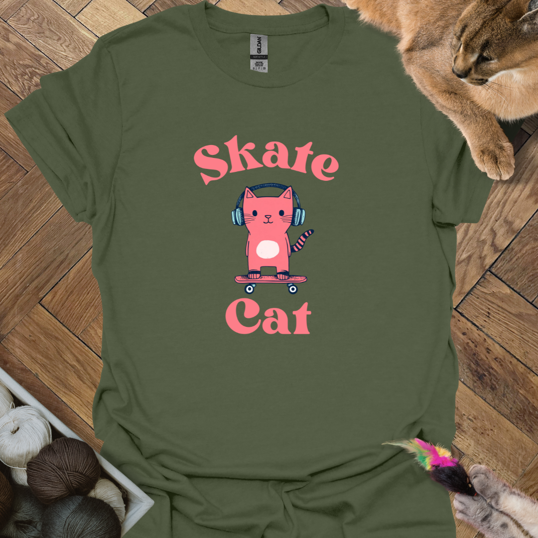 Skate Cat T-Shirt