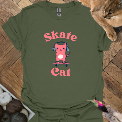 Skate Cat T-Shirt