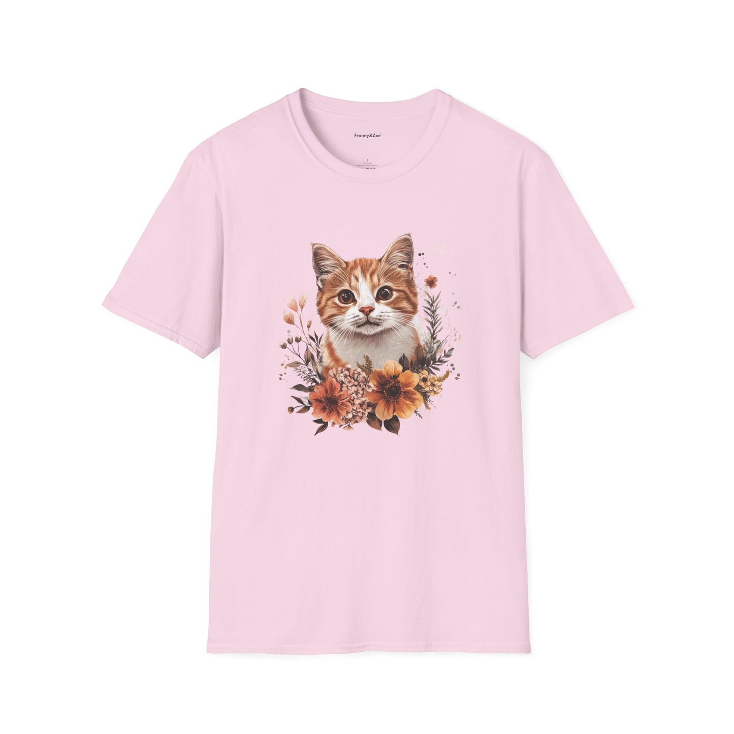 Cat and flower II T-Shirt