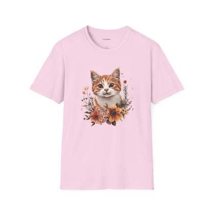 Cat and flower II T-Shirt