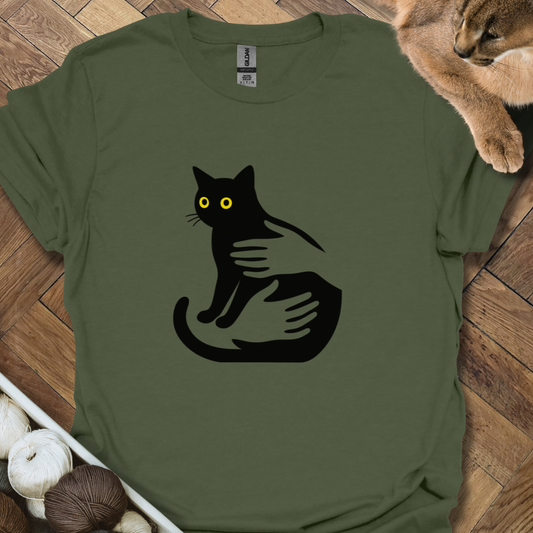 Holding My Cat T-Shirt