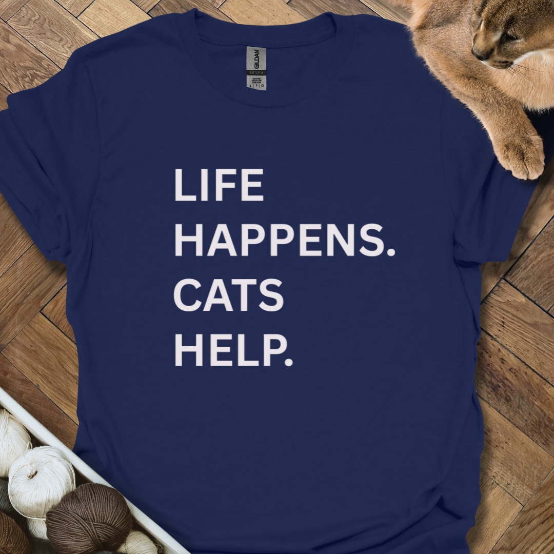 Cats Help T-Shirt