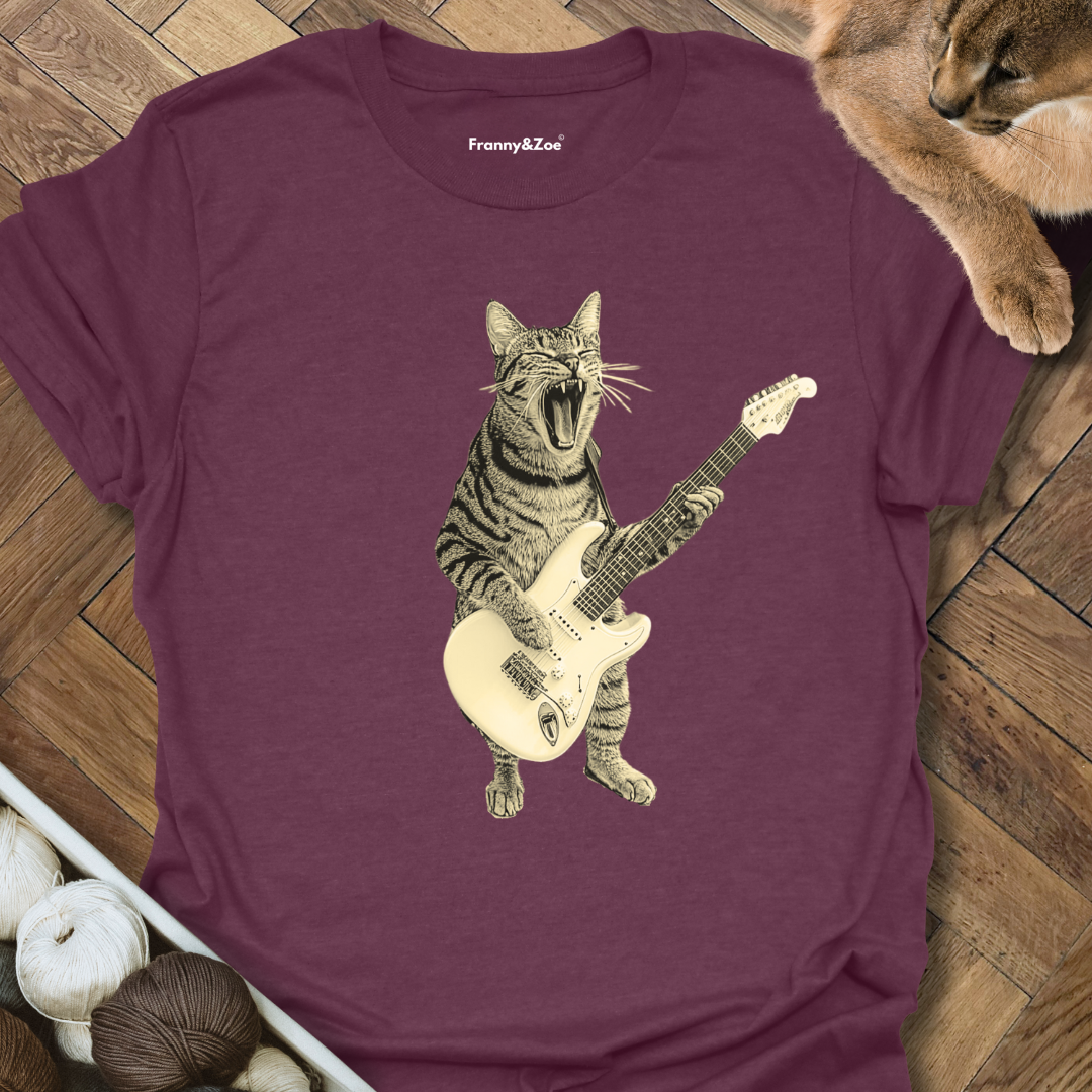 Guitar Cat T-Shirt