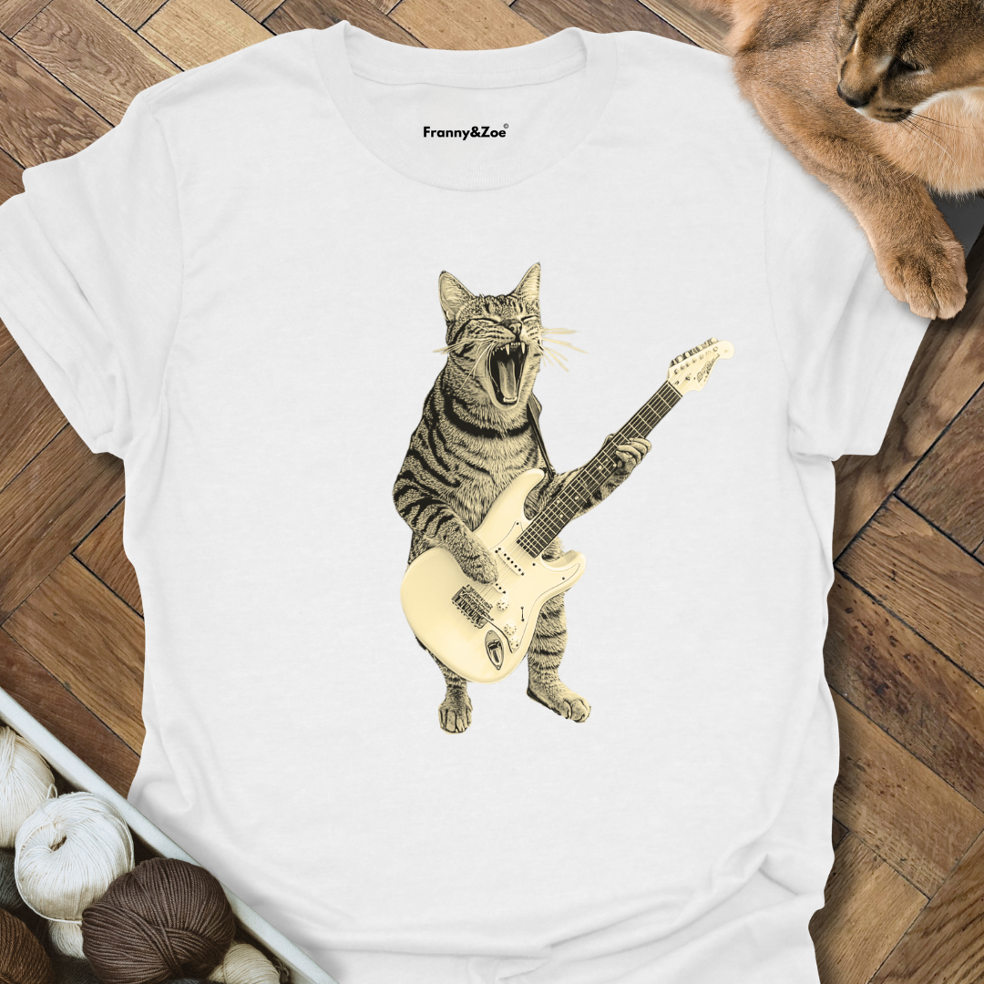 Guitar Cat T-Shirt