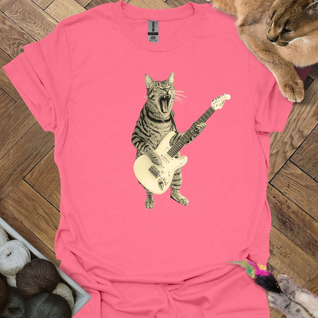 Guitar Cat T-Shirt