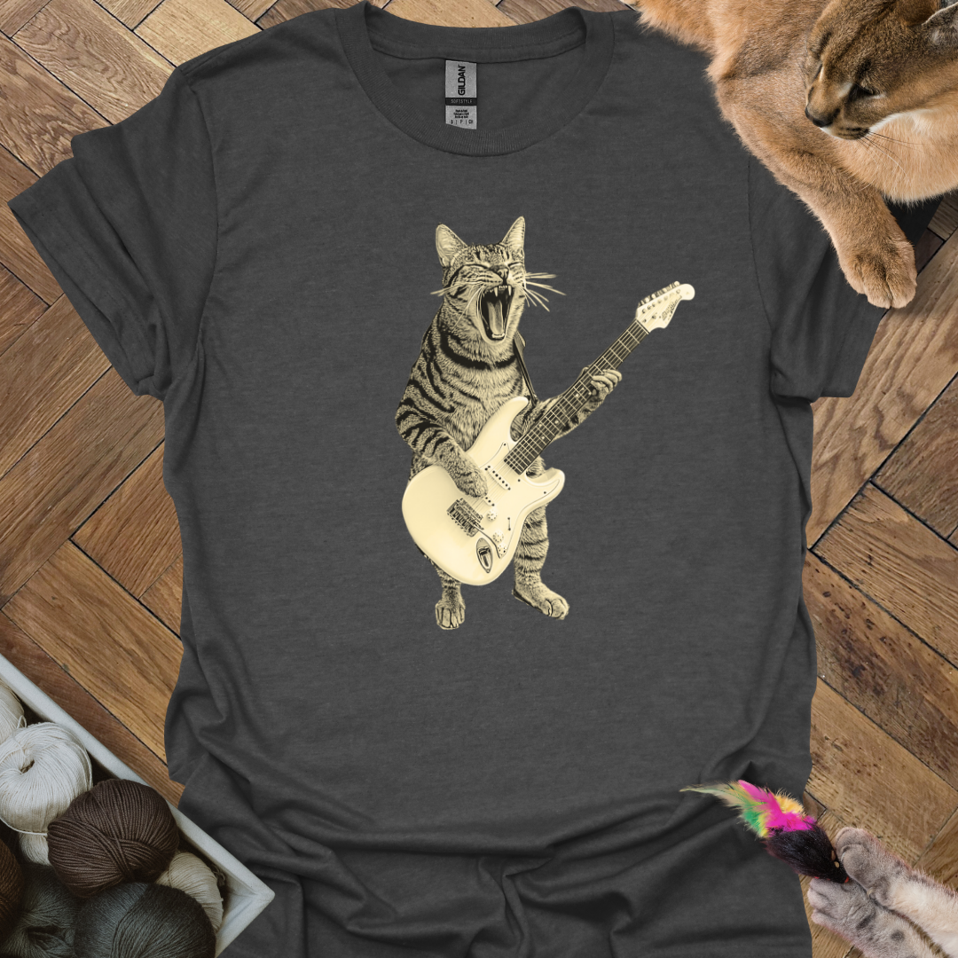 Guitar Cat T-Shirt