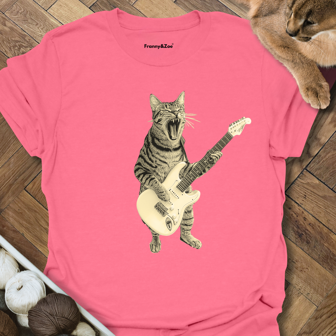 Guitar Cat T-Shirt