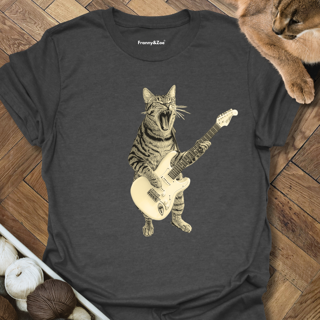Guitar Cat T-Shirt