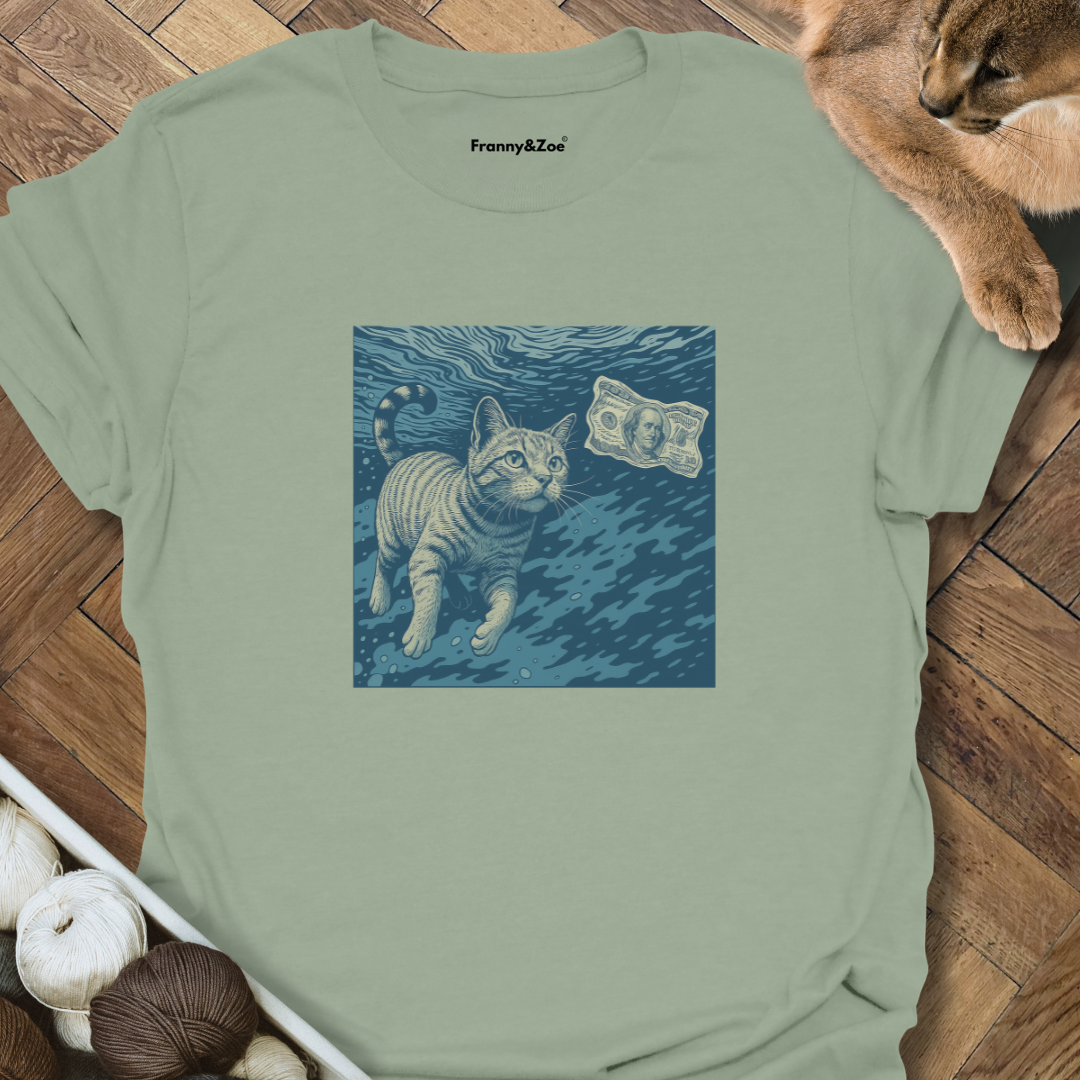 Swiming Cat T-Shirt