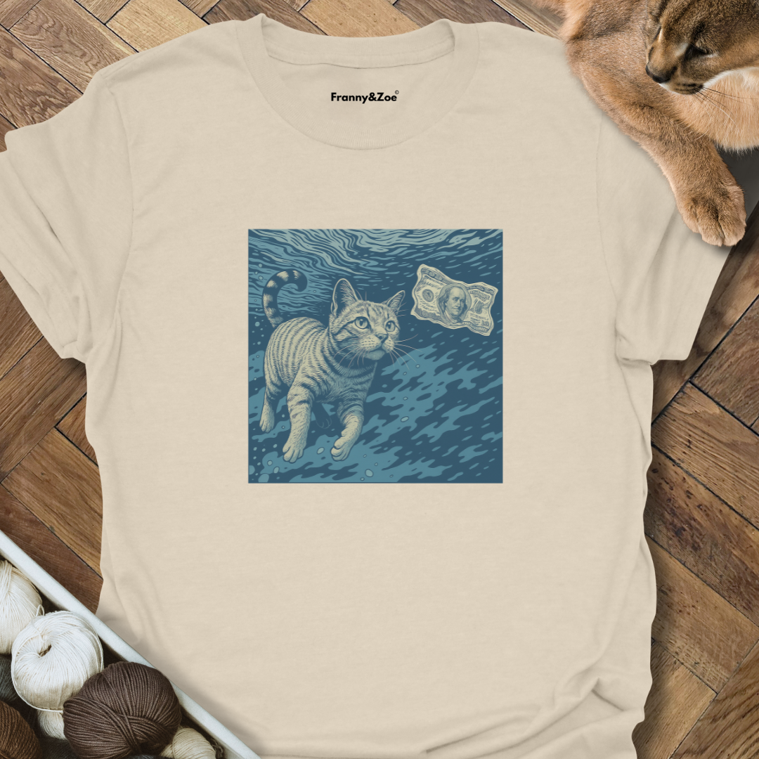 Swiming Cat T-Shirt