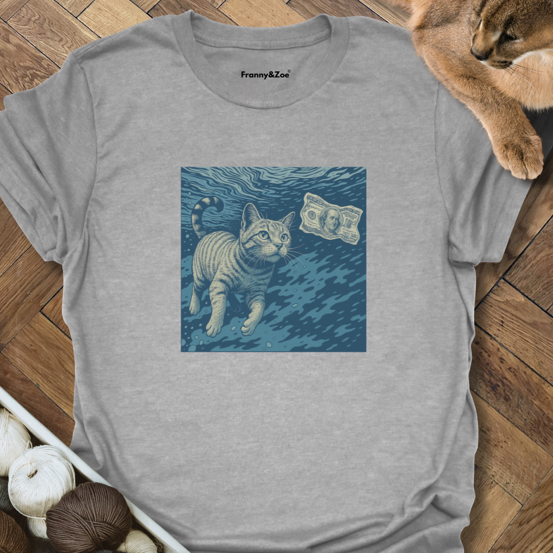 Swiming Cat T-Shirt