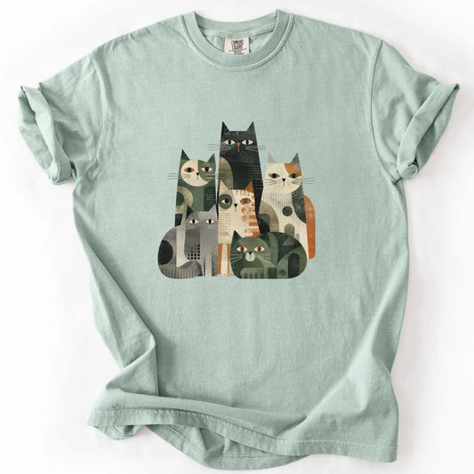 Cat Family 4 Premium Tee