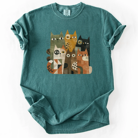 Cat Family 7 Premium Tee
